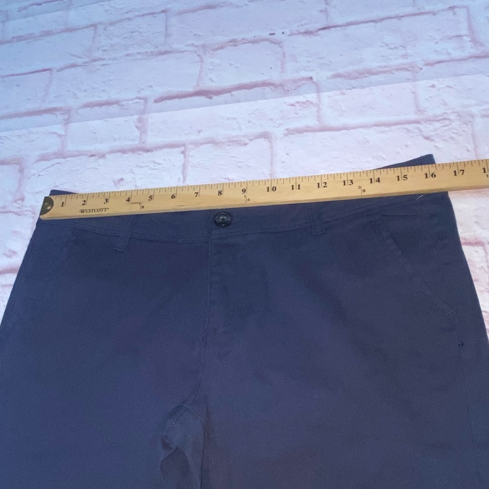 NWT Aeropostale (32x32) Dark Navy Blue Bootcut Twill Pants - Women’s 8 Long - Picture 2 of 10